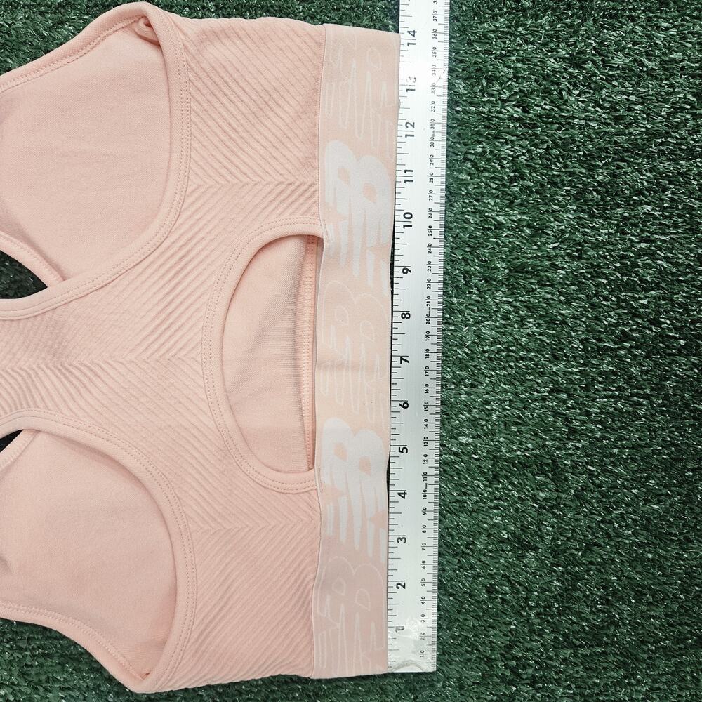 NWT New Balance Women's Luxe Pink Sports Bra Size XL Support Activewear - Picture 8 of 8